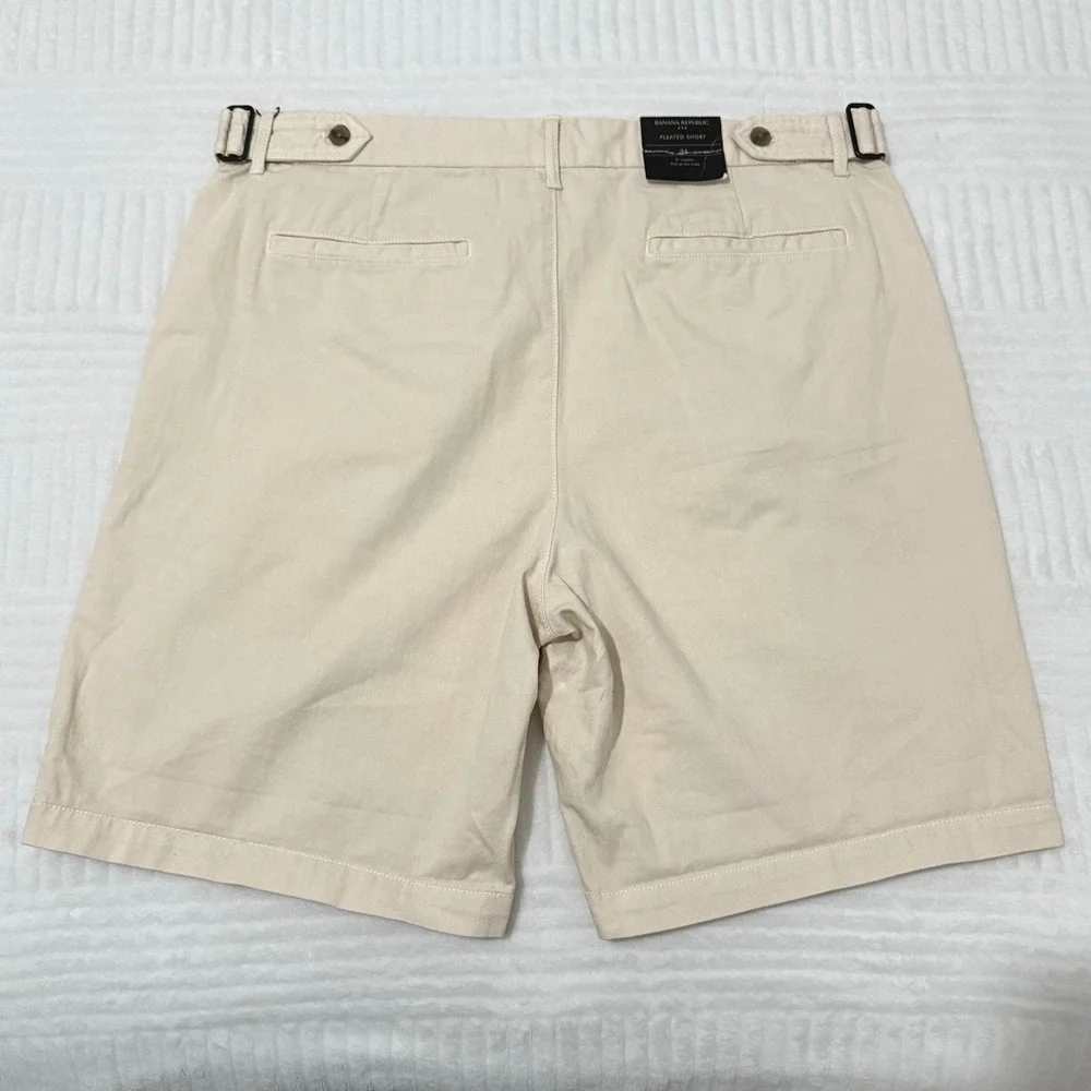 Banana Republic Pleated Buckle Shorts 9